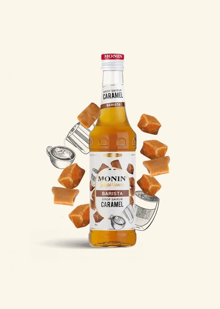 Sirop Saveur Caramel - MONIN Expérience - Gamme Barista