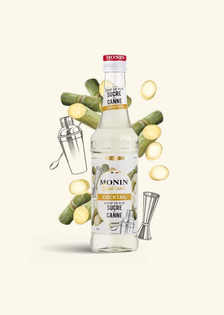 Sirop de Pur Sucre de Canne - MONIN Expérience - Gamme Cocktail
