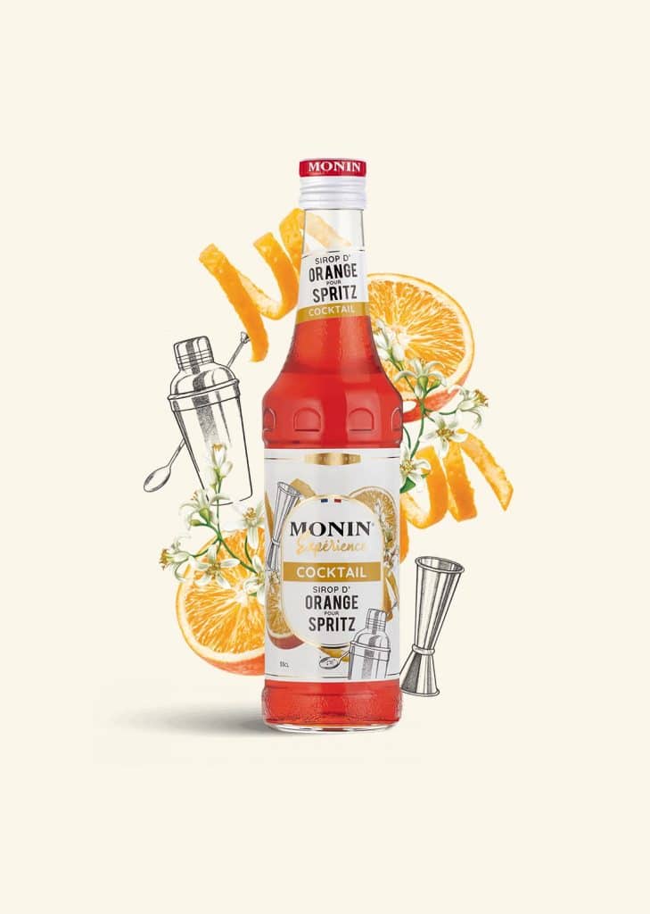 Sirop d'Orange pour Spritz - MONIN Expérience - Gamme Cocktail