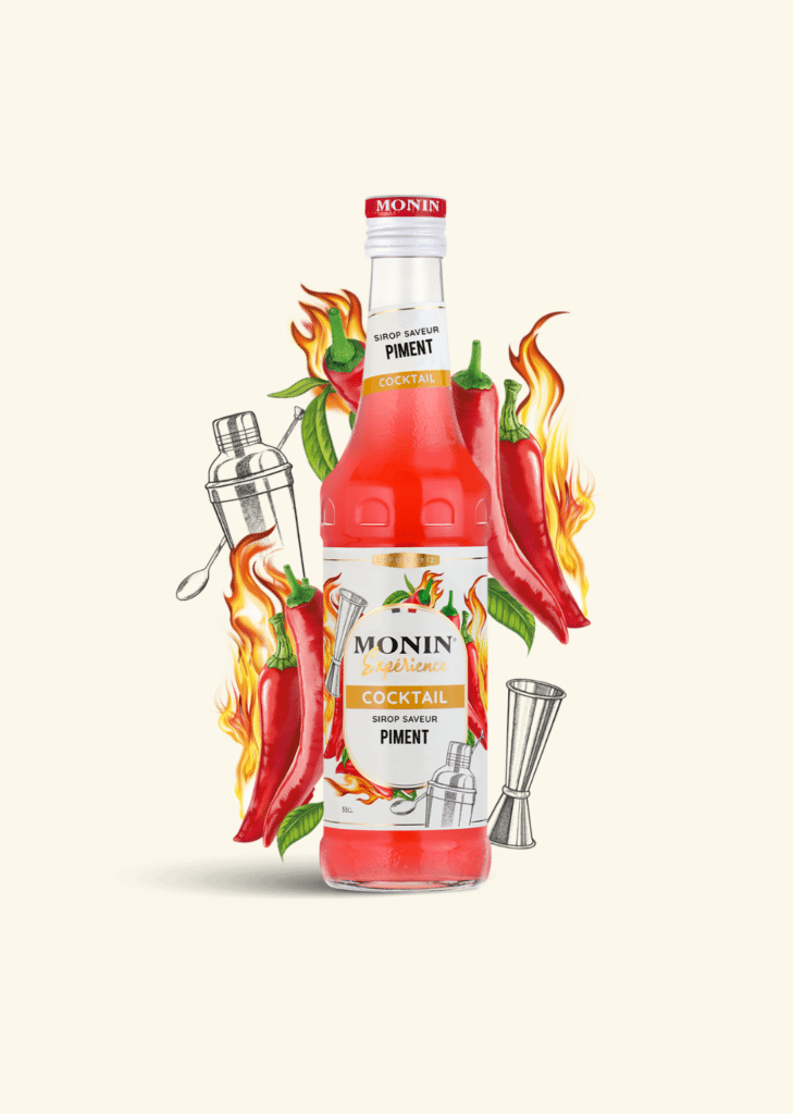 Bouteille sirop piment